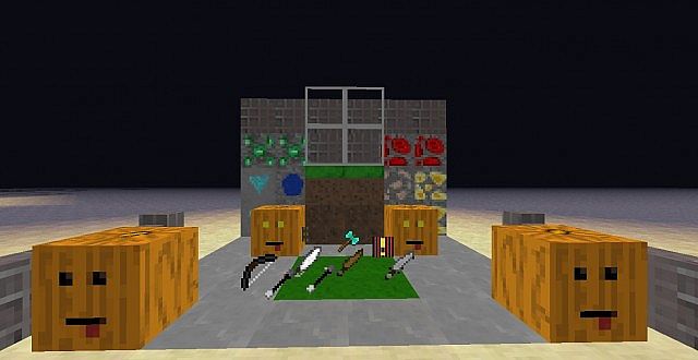 All of the modified blocks and items so far (not including mobs/GUI)
