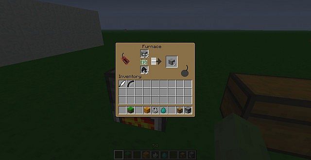 The new Furnace GUI with greek fire xD