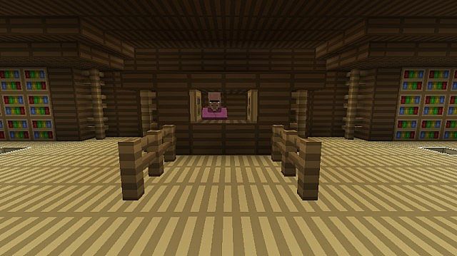 Library Minecraft Map