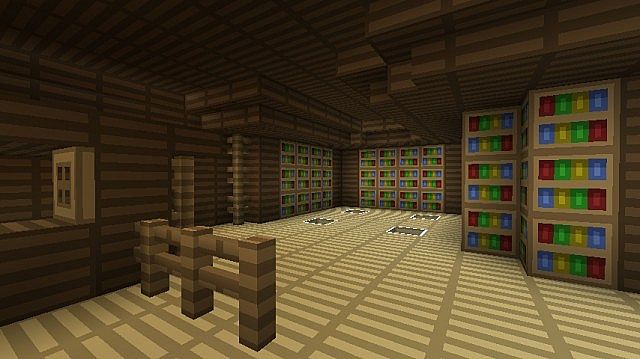 Library Minecraft Map