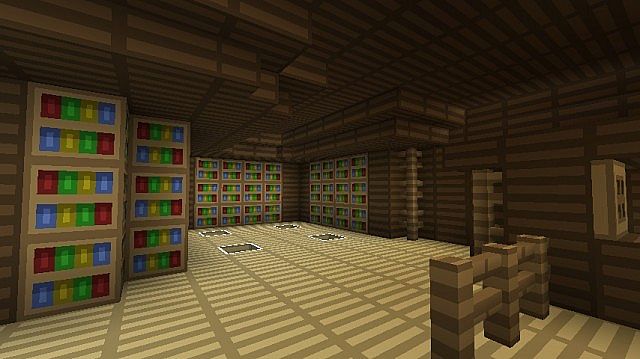 Library Minecraft Map
