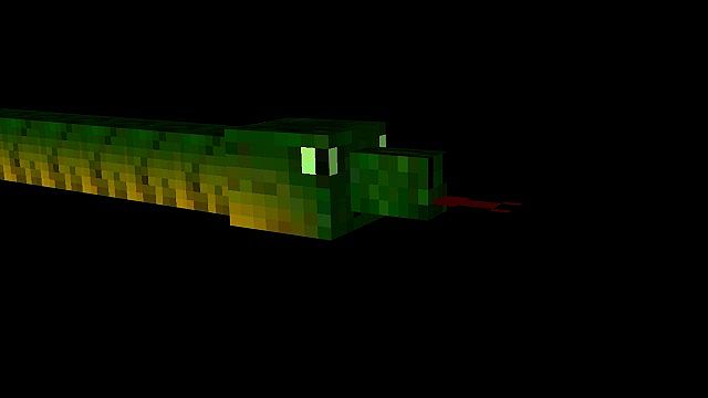 Snake in Minecraft