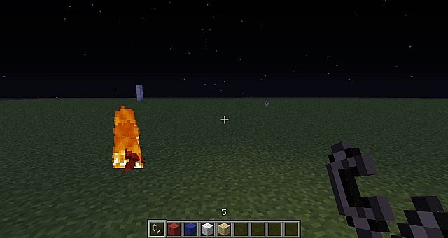 A Bat On Fire Minecraft Map