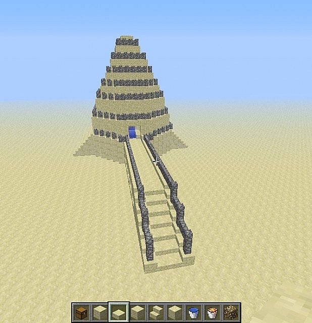 Sand/Desert Temple Minecraft Map