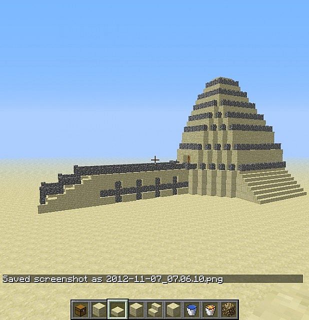 Sand/Desert Temple Minecraft Map