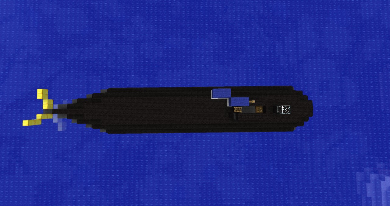 Amazing Submarine !! Minecraft Map
