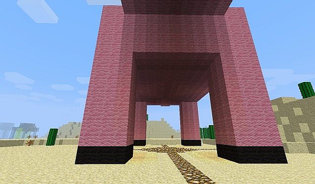 Giant PIg By Cilindrin Minecraft Project