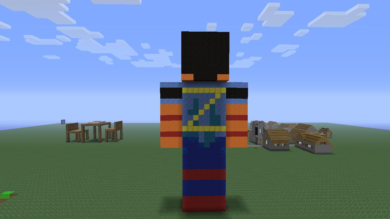 3d mizagnifog with orange skin Minecraft Map