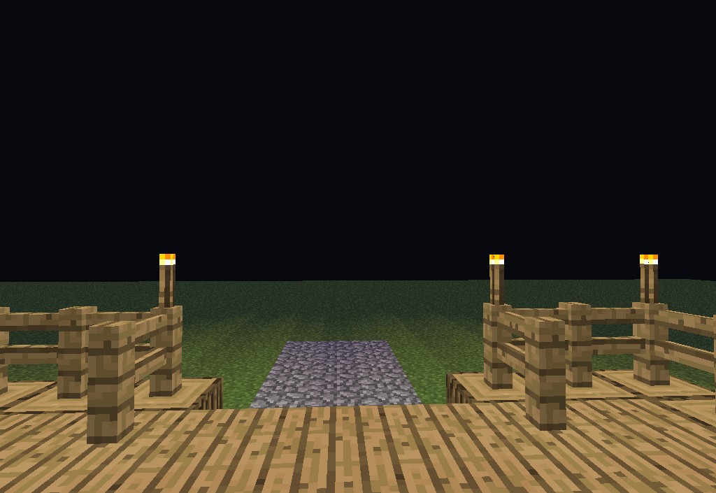 oak wood house with oak wood planks Minecraft Map