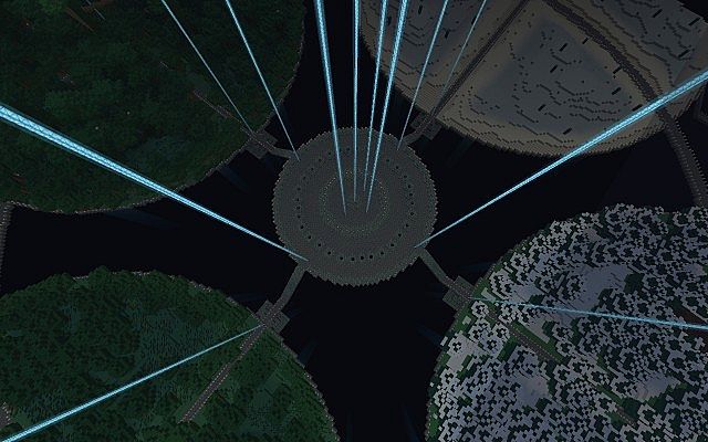 Overview of the five islands