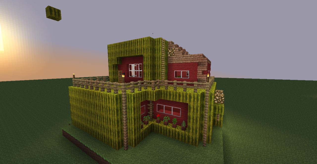 Melon house Minecraft Map