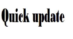 Quick Update Minecraft Blog