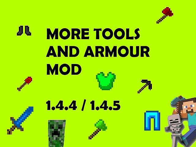 More armour and tools mod! 1.4.5 Emeralds! Lapis! Red stone! Coal! Can we get 10 diamonds?!?!