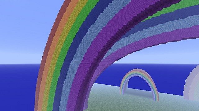 Rainbows Minecraft Map