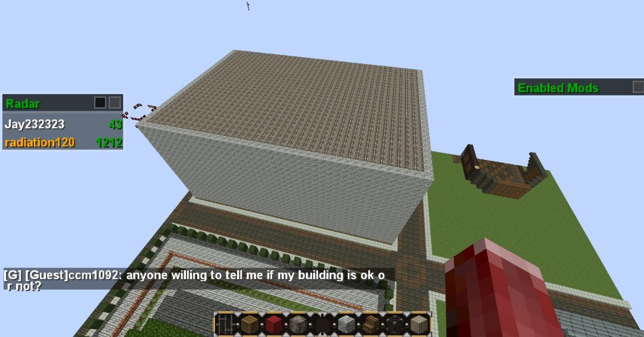 Rad's BasketBall Court! Minecraft Map