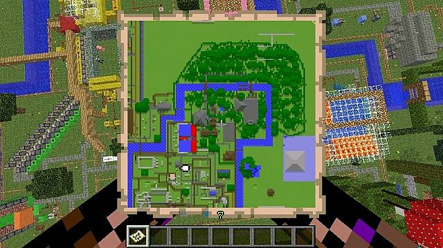 Redstone Projects and Contraptions Minecraft Map