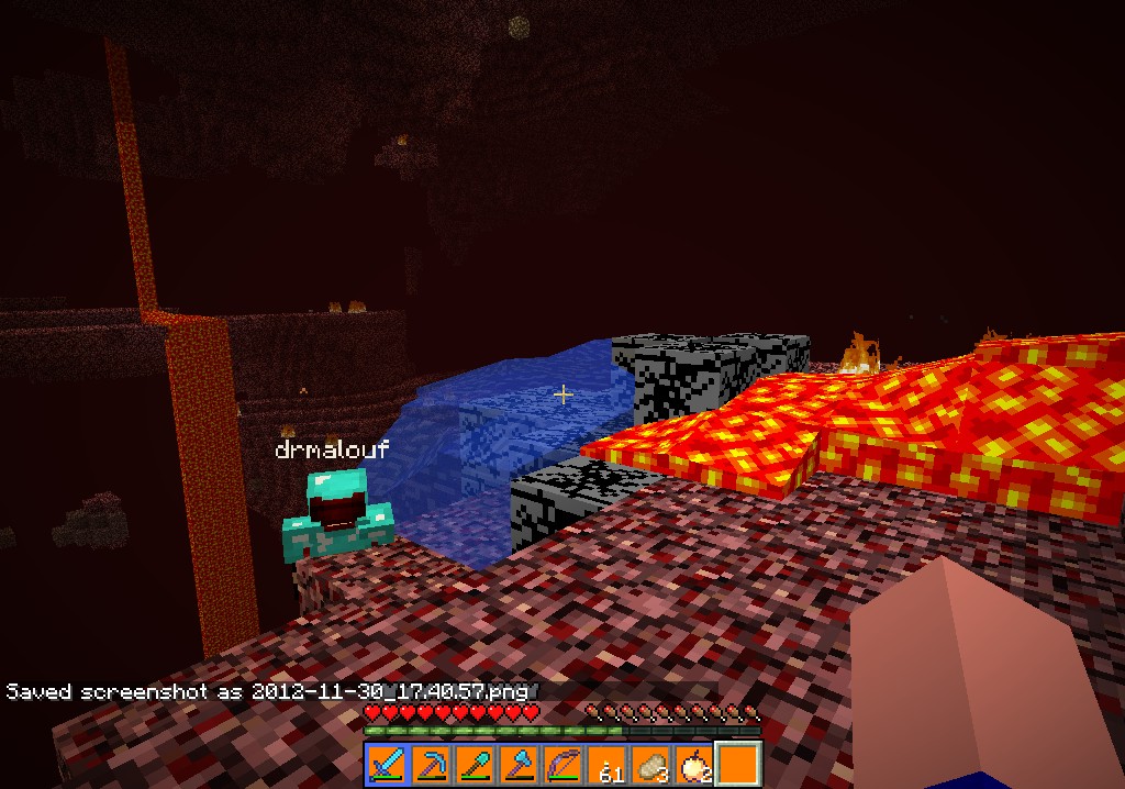 WATER IN THE NETHER?! Minecraft Blog