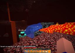 WATER IN THE NETHER?! Minecraft Blog