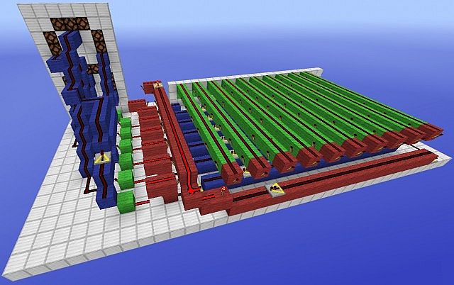 Compact Digital Display Minecraft Map