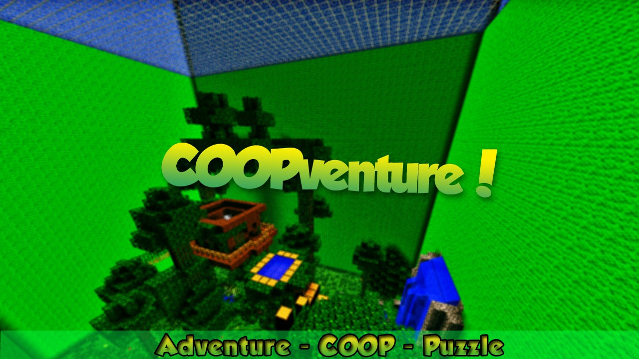 COOPventure [COOP] Adventure/Puzzle Map Minecraft Map