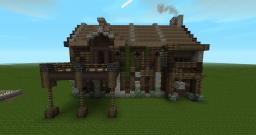 Worn Down Medieval Tavern Minecraft Map