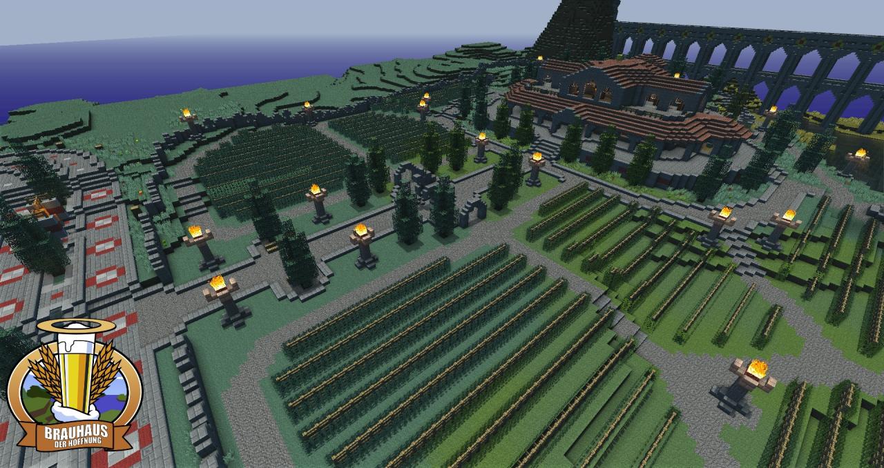 Roman Vineyard Minecraft Project