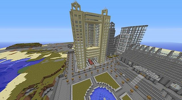 Fairmont Hotel Dubai Minecraft Project