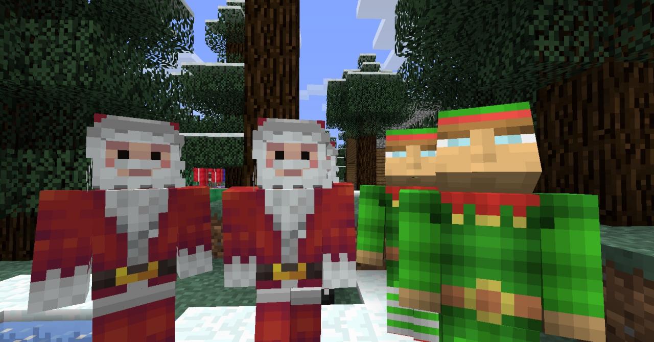 Holidays (1.4.7) Santa Mob, Elf Mob, Presents and More! [WIP] Minecraft Mod