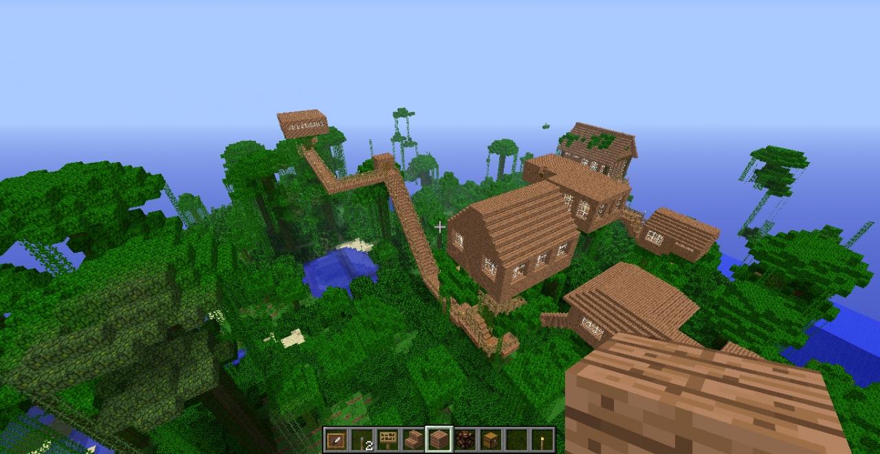 Jungle Village Minecraft Map