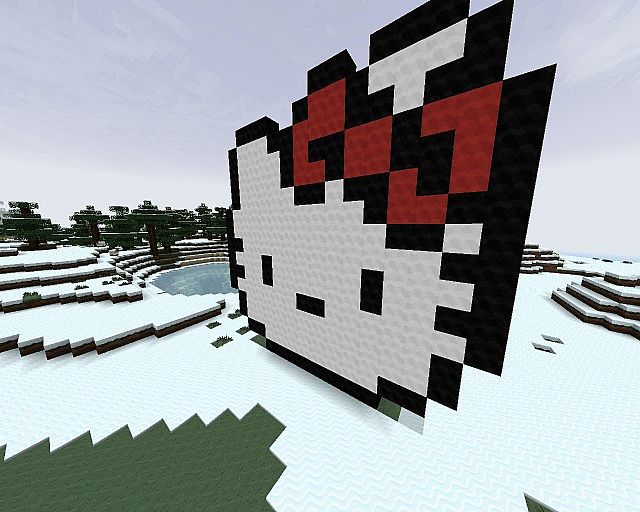 Hello Kitty Minecraft Map
