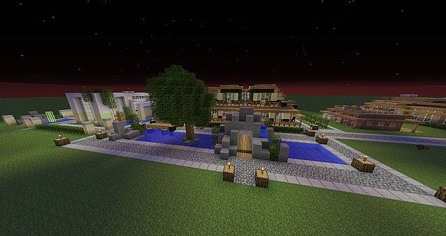 Keralis houses Minecraft Map