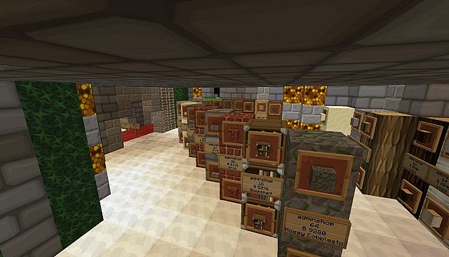 Shops that include allmost every item in the game!