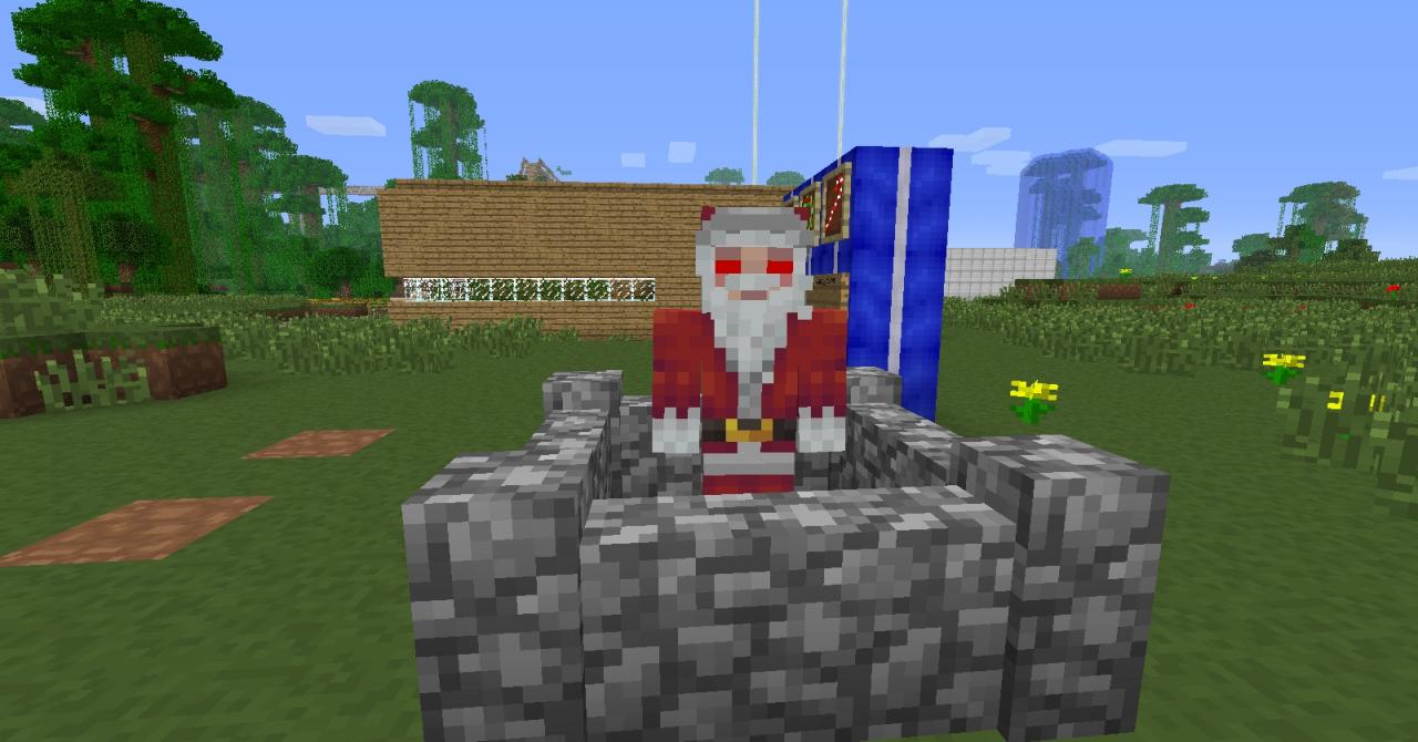 Holidays (1.4.7) Santa Mob, Elf Mob, Presents and More! [WIP] Minecraft Mod