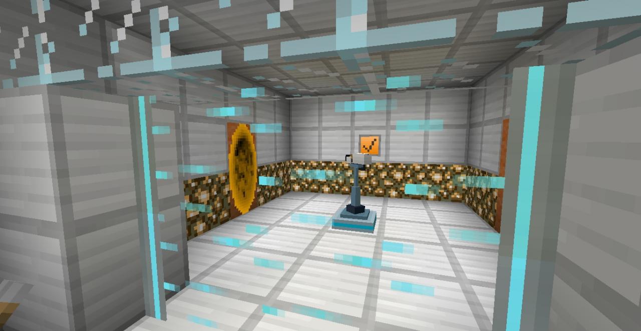 Portal Gun Laboratory Minecraft Map