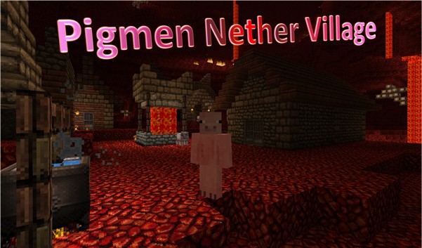 My Mineidea The Amazing Pigmen Nether Village My Mineidea The Amazing Pigmen Nether Village