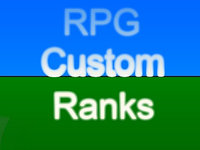 GroupMananger RPG Custom Ranks [SG,Essentials,Factions,Towny]