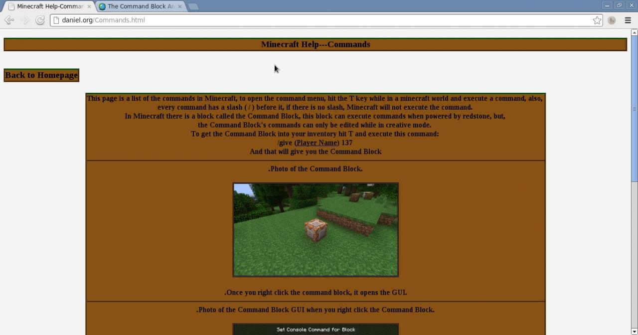 'Minecraft Guides' - A website in progress ( Needs Suggestions ...