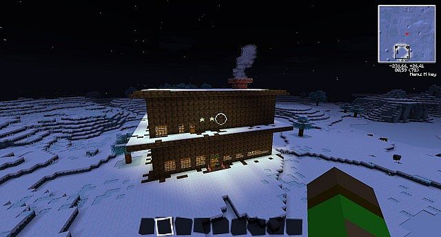 Front view of the whole lodge