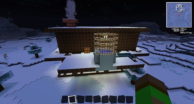 view from behind the house (HAS HOT TUB YEAHH!!!)