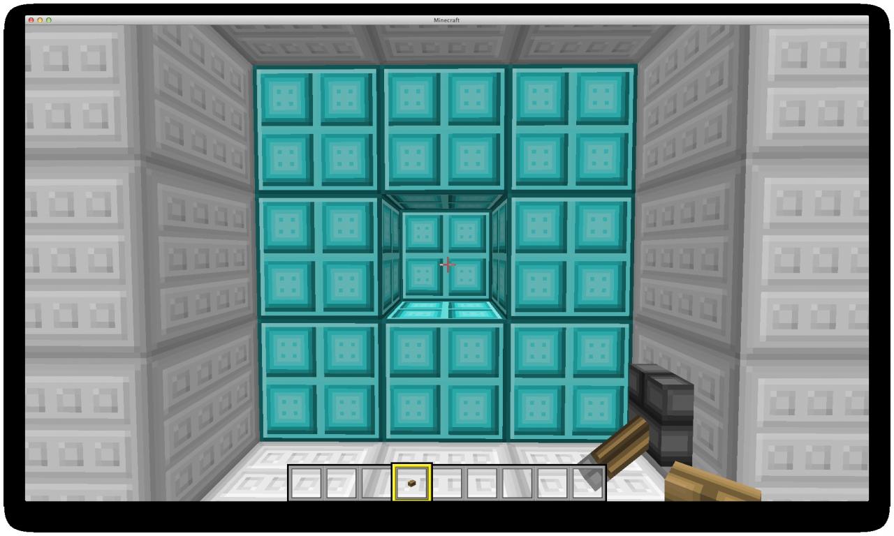 3x3 Funnel Door Minecraft Map