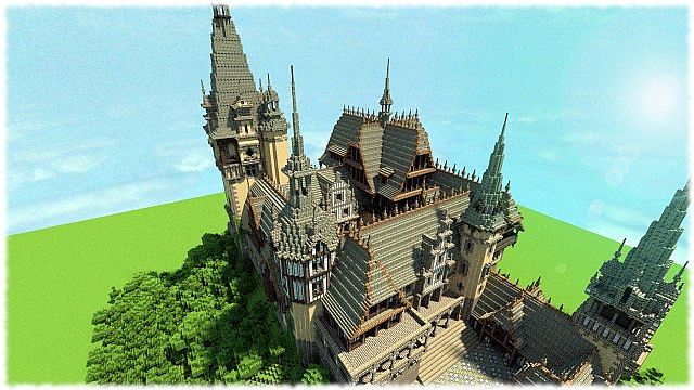 Vitruvian Castle (Vitruvian City) Minecraft Project