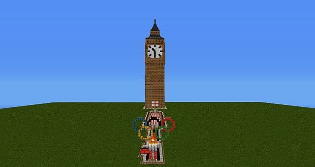 Big BenLondon 2012 Minecraft Map