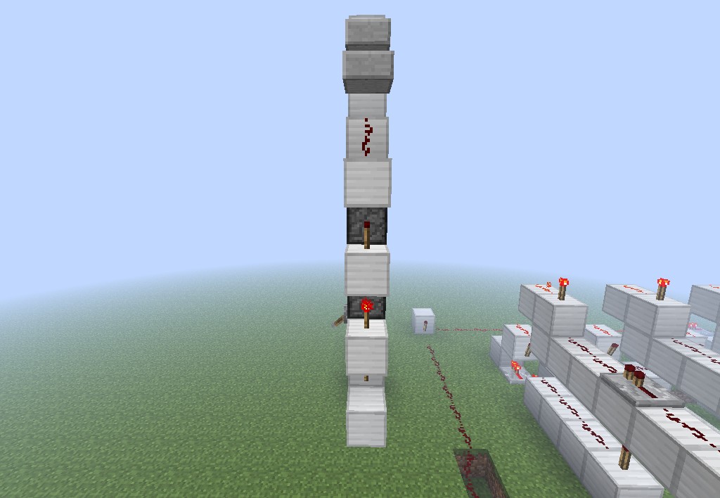 Extreeme compact 3x3 door + combination lock Minecraft Map