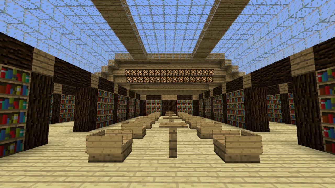 Libary Minecraft Map