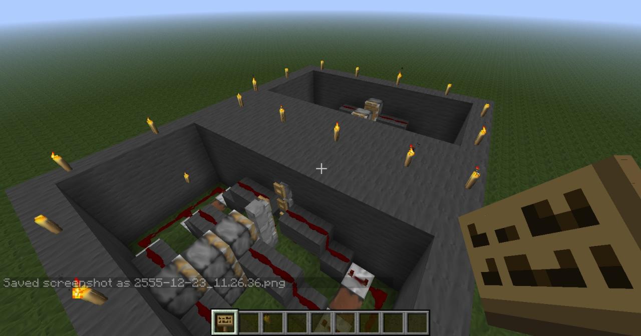 3x3 sliding glass door Minecraft Map
