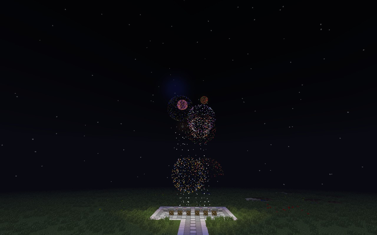 Fireworks Display Minecraft Map