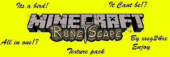 Runescape 06' Texture Pack - Armor, Weapons, Tools and more! Minecraft ...