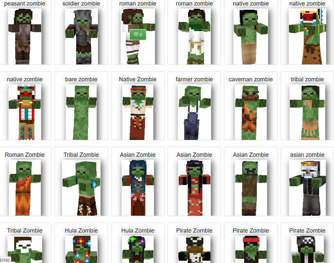 Mobs Additional Randomized Mob Textures Minecraft Texture Pack