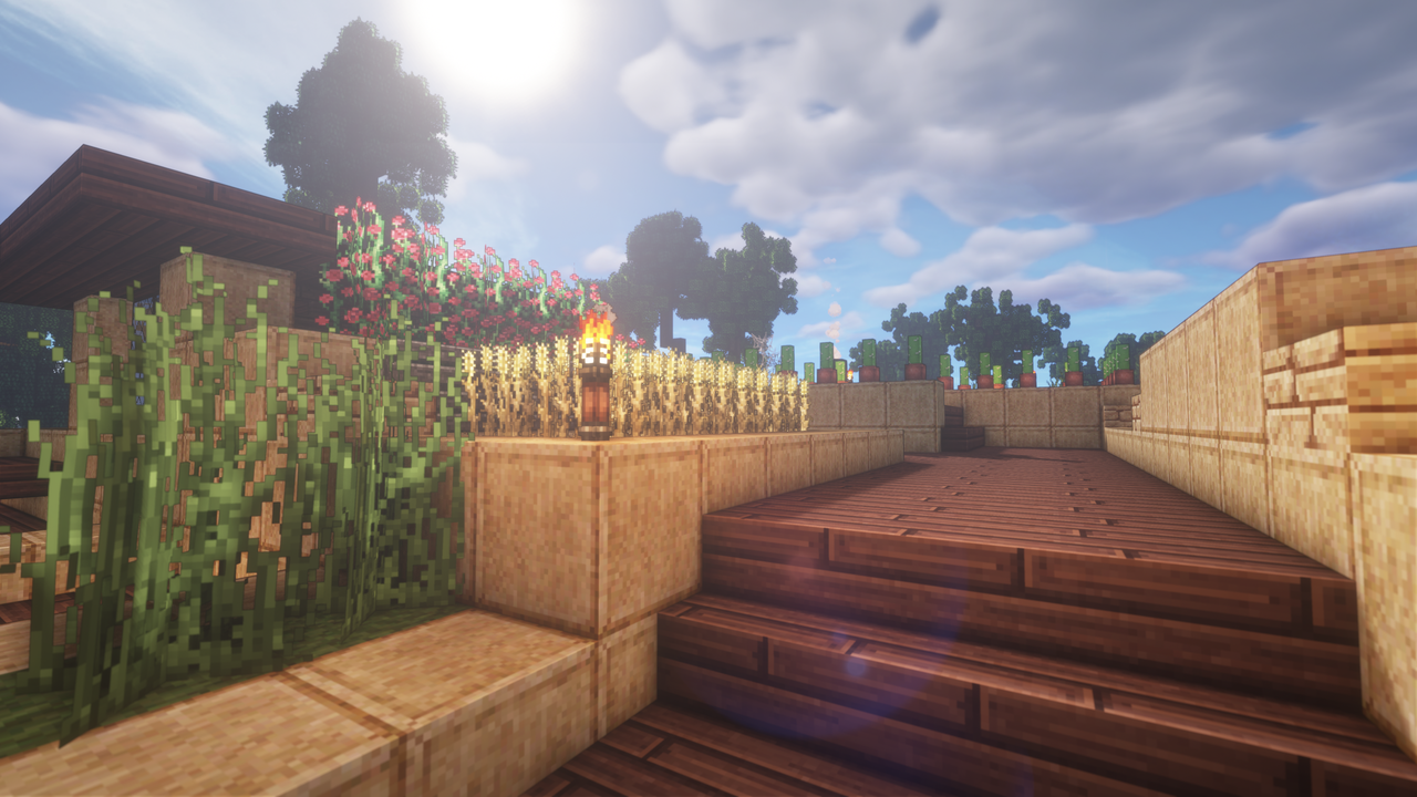 Grassland Adobe (Experimental Architecture) Minecraft Map