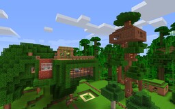 FarmVille - Luxury Treehouse Minecraft Map & Project